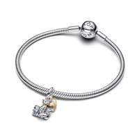 Charm Pandora Donna Disney x Pandora in Argento 764465C01 - 764465C01